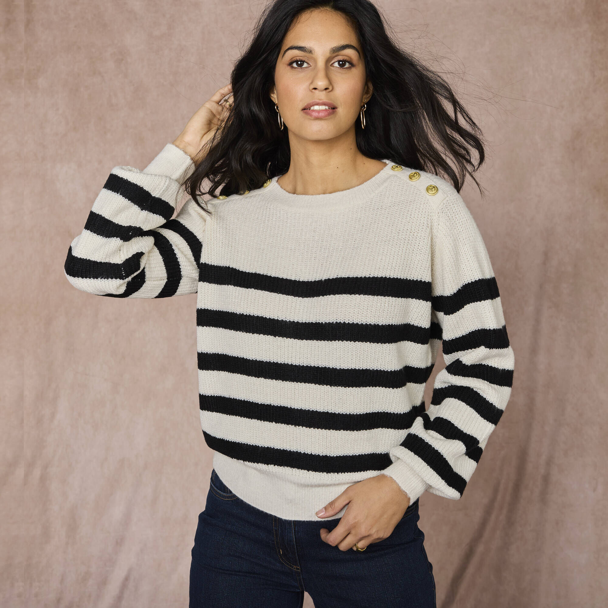 Blanche porte sous pull femme discount